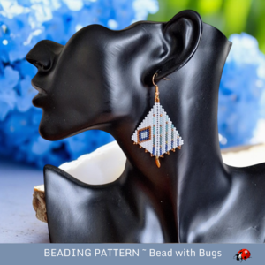 ENTER THE CALM: Peyote Stitch Beading Pattern by Bead with Bugs