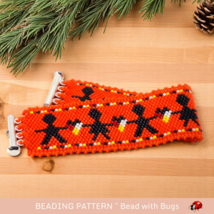 EVERY CHILD MATTERS:  A Peyote Stitch Beaded Bracelet Pattern by Bead with Bugs
