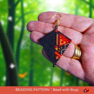 FIESTA 3: Peyote Stitch Beading Pattern by Bead with Bugs