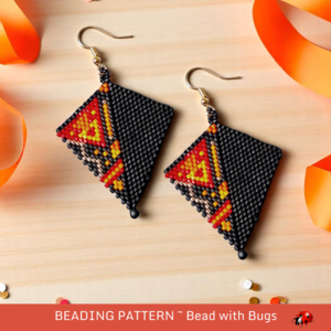 FIESTA 3: Peyote Stitch Beading Pattern by Bead with Bugs