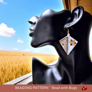 THE GOLDEN HOUR: Peyote Stitch Beading Pattern by Bead with Bugs