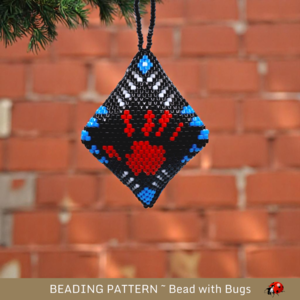 SILENCED: 3D Peyote Stitch Beaded Pod Pattern by Bead with Bugs