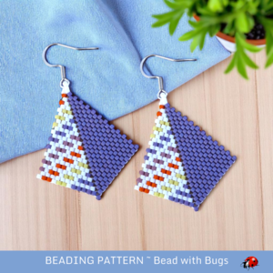 SUMMER FUN 2: Peyote Stitch Beading Pattern by Bead with Bugs