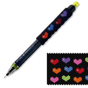 I LOVE YOU MORE:  Peyote Stitch Beaded Pen Wrap by Bead with Bugs