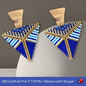 SUMMER BLISS : 3D Peyote Stitch Beading Pattern by Bead with Bugs