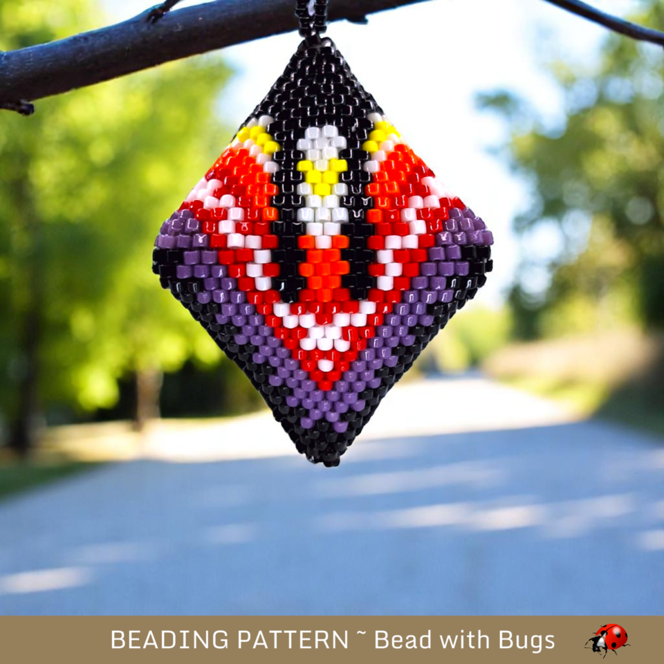 THE WOMEN: 3D Peyote Stitch Beaded POD Pattern by Bead with Bugs