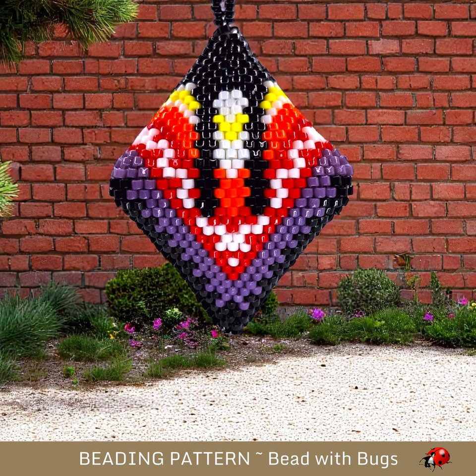 Indigenous Women Peyote Stitch POD Pattern | Unique Beading Design