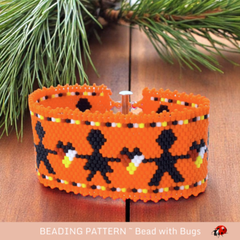 EVERY CHILD MATTERS:  A Peyote Stitch Beaded Bracelet Pattern by Bead with Bugs