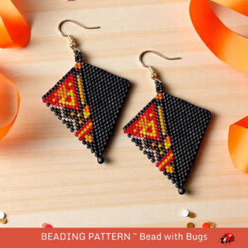 FIESTA 3: Peyote Stitch Beading Pattern by Bead with Bugs