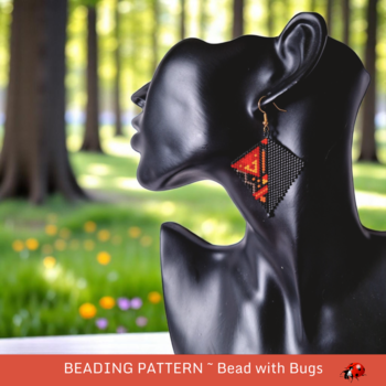 FIESTA 3: Peyote Stitch Beading Pattern by Bead with Bugs