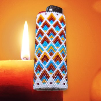 FOUR SEASONS: Peyote Stitch Beaded Pen Wrap by Bead with Bugs
