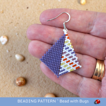 SUMMER FUN 2: Peyote Stitch Beading Pattern by Bead with Bugs