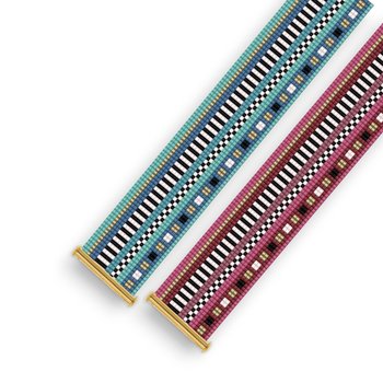 DECO:  A Loom Beaded Bracelet Pattern by Bead with Bugs