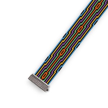 THE SWINGING SIXTIES:  A Loom Beaded Bracelet Pattern by Bead with Bugs