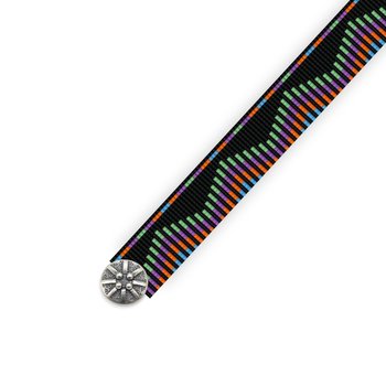 SOUND WAVES:  A Loom Beaded Bracelet Pattern by Bead with Bugs