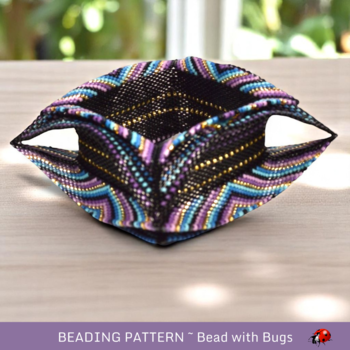 FOUR CORNERS : Geometric 3D Peyote Stitch Beaded Bracelet Tutorial